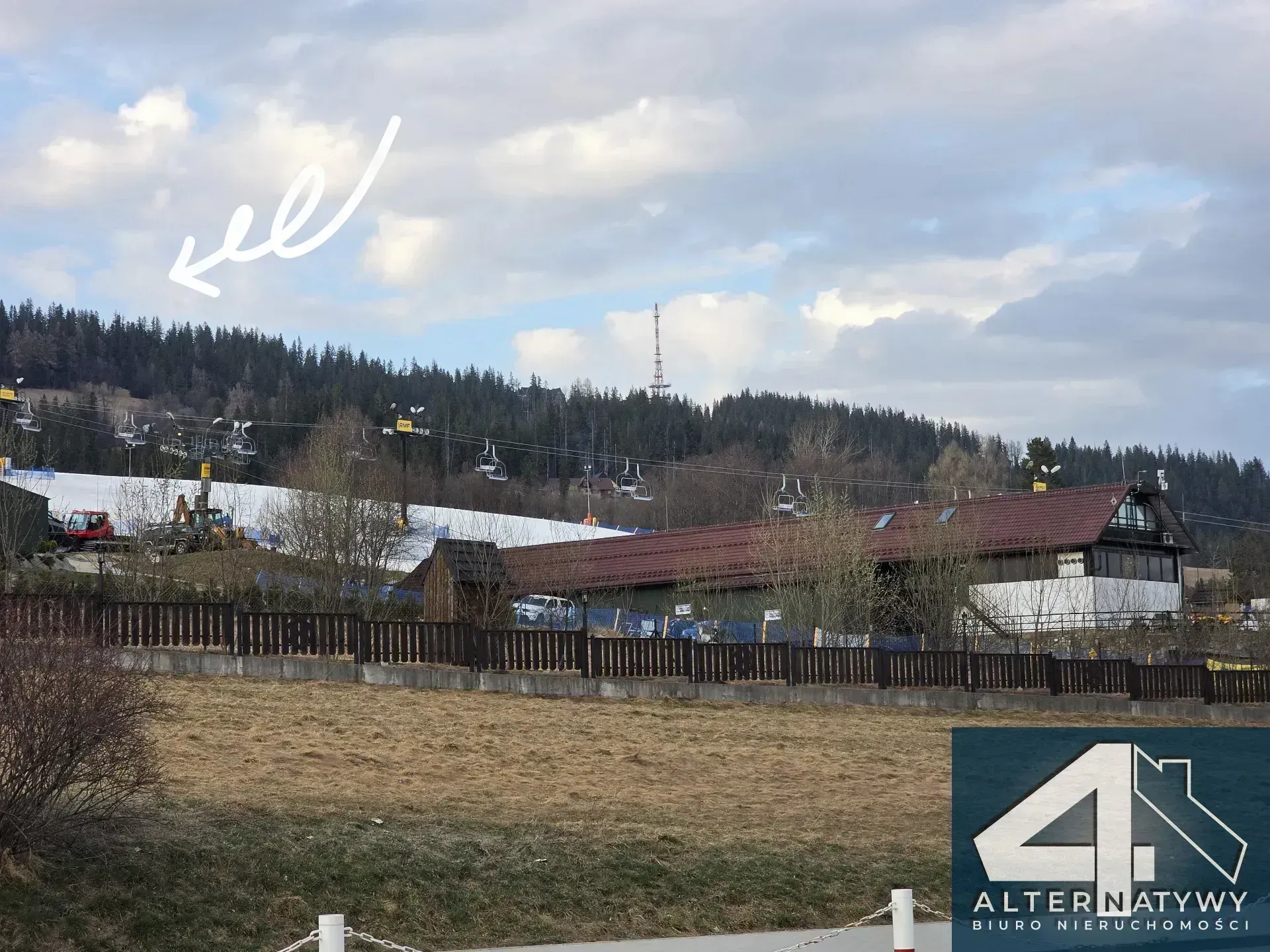 Działka na Gubałówce z widokiem na Tatry 6