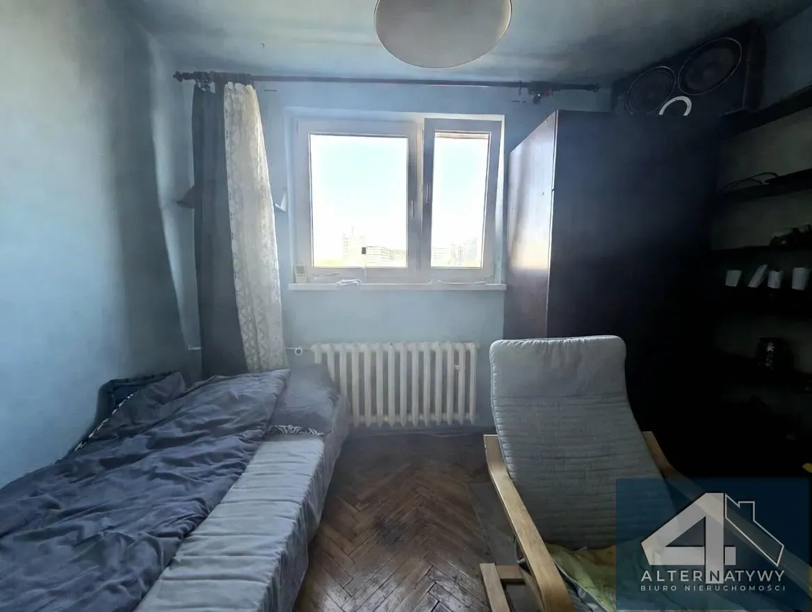 3 pokoje+kuchnia, do aranżacji, Pilotów, 44m 3