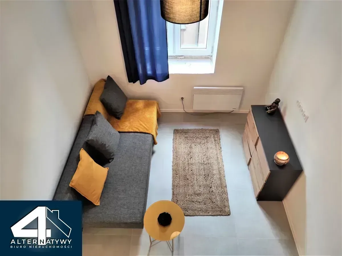 Kawalerka z andresolą przy Manufakturze 6