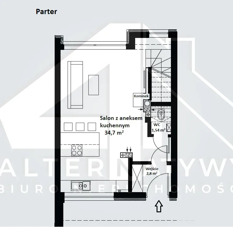 Rączna, Liszki,  Dom 4 pokoje, ogródek 16