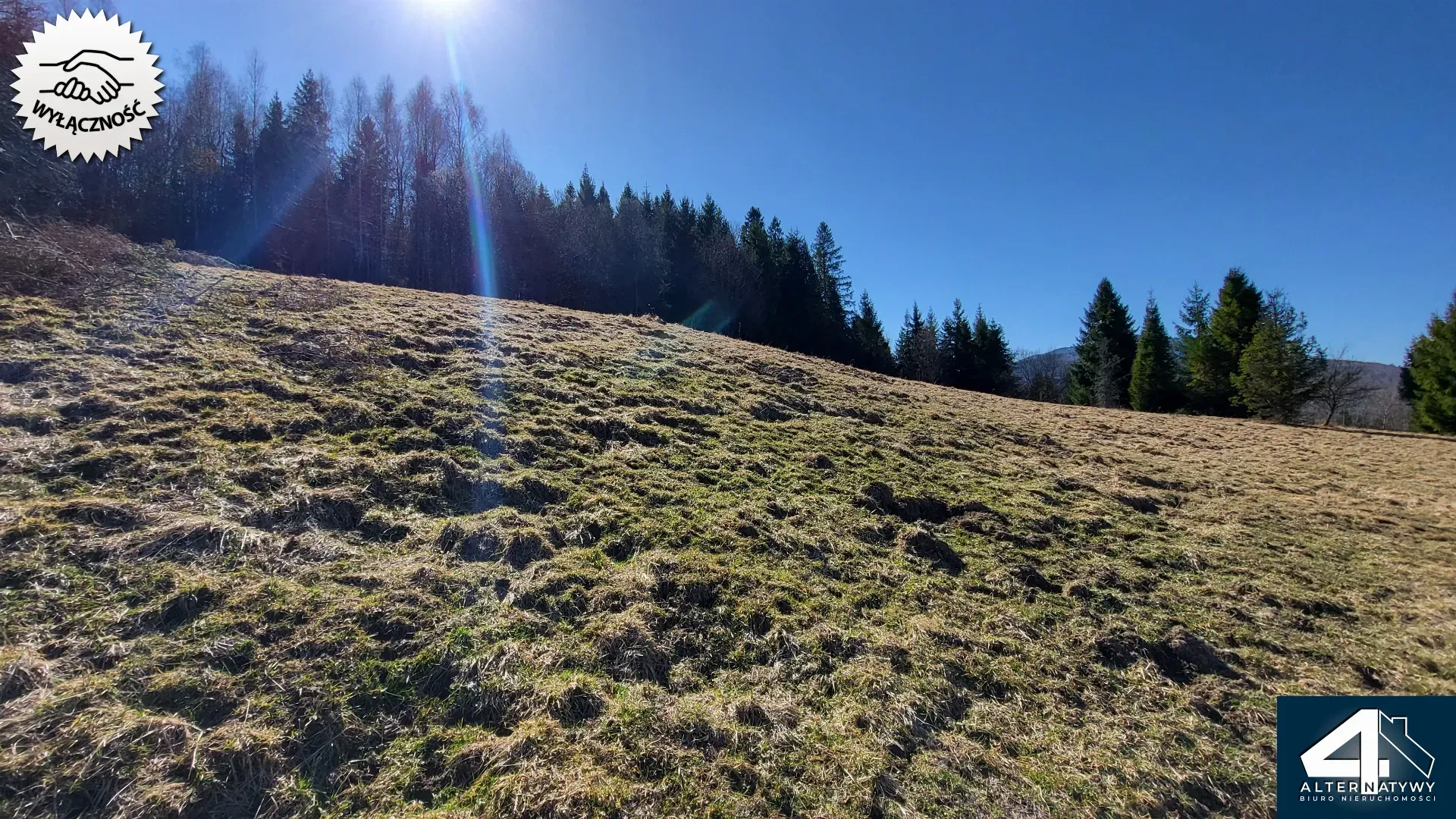 Działka budowlana w górach,  na odludziu 3
