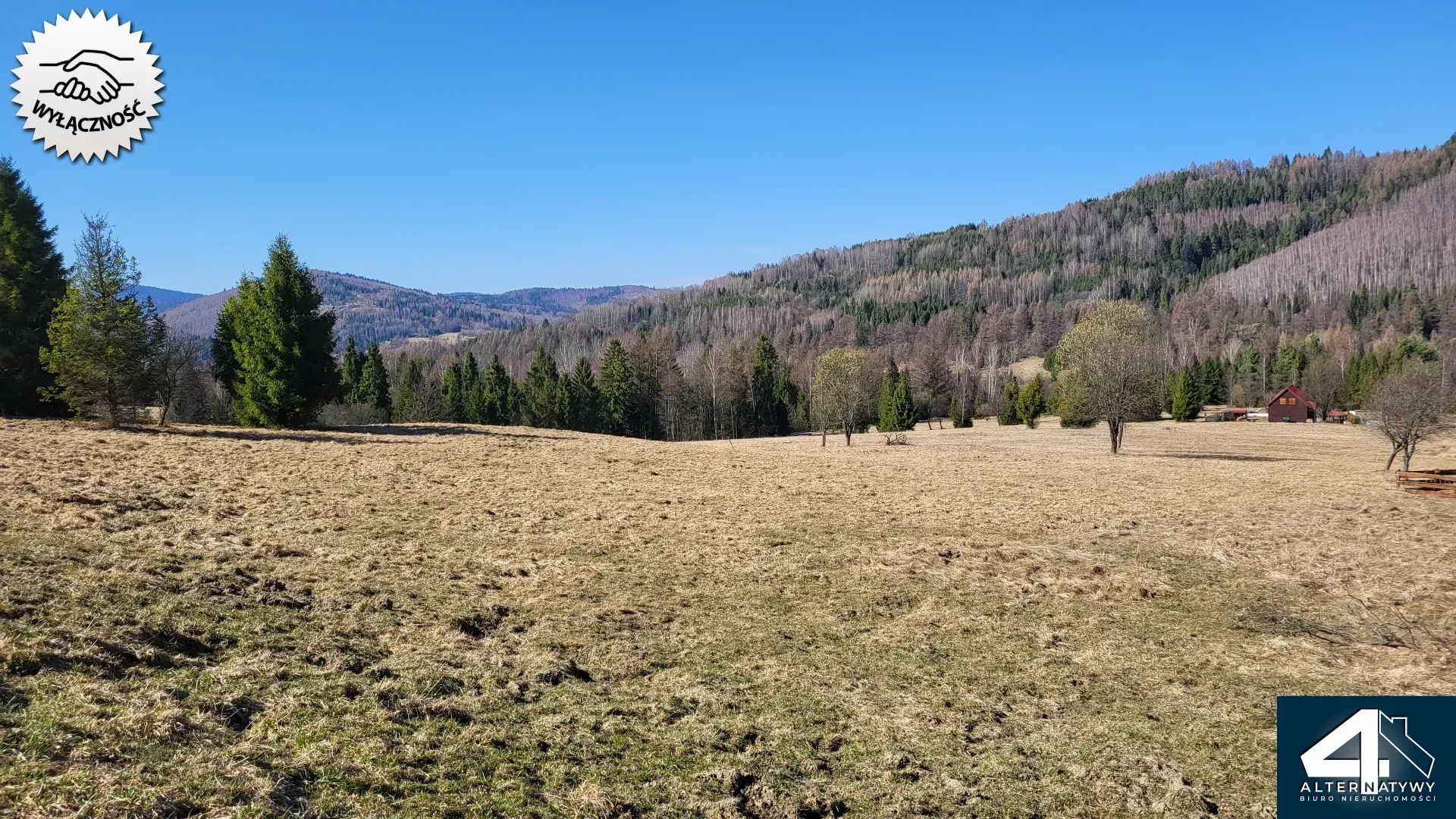 Działka budowlana w górach,  na odludziu 2