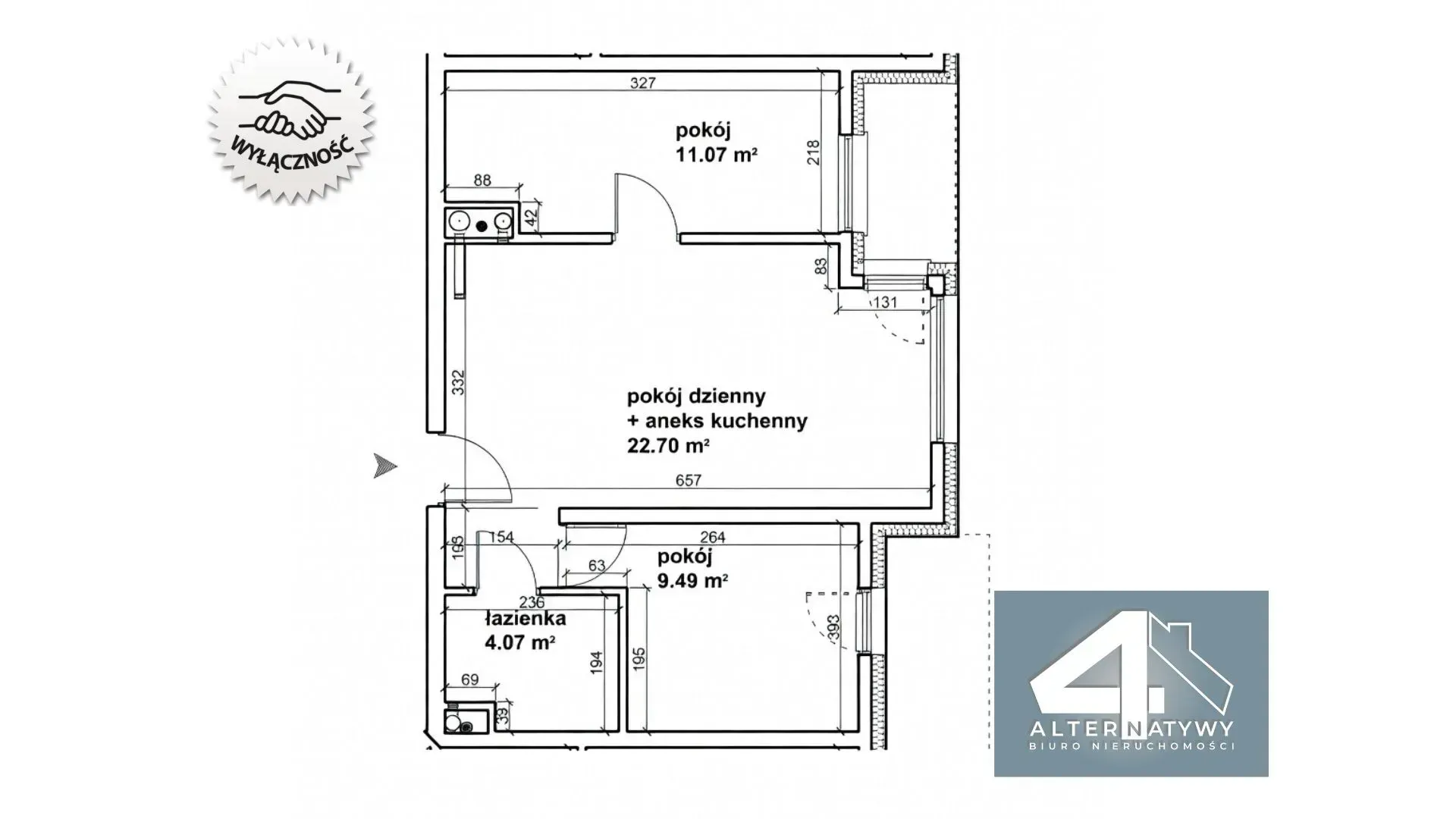 3-pok./ I Piętro /Apartamentowiec| City Park 17
