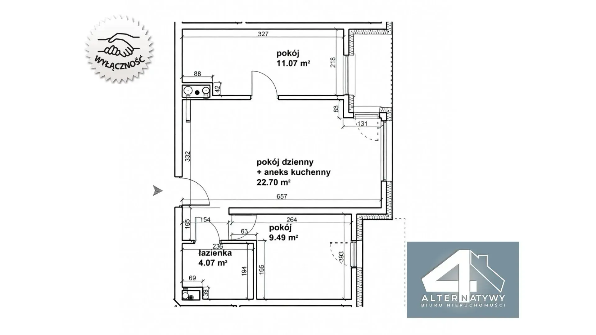 3-pok./ I Piętro /Apartamentowiec| City Park 17
