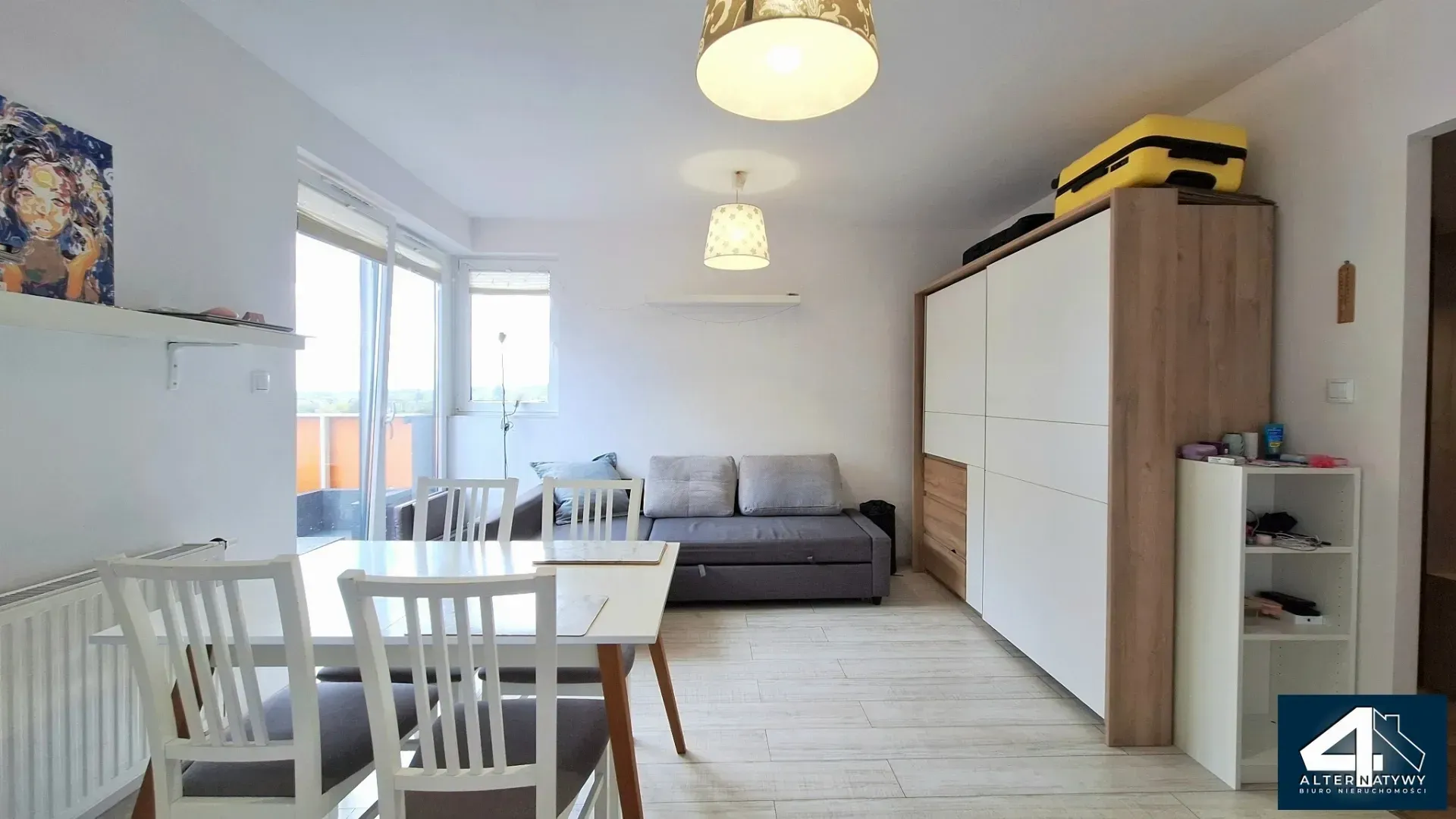 Piaski Wielkie,  1 pok. - z potencjałem,  balkon! 3