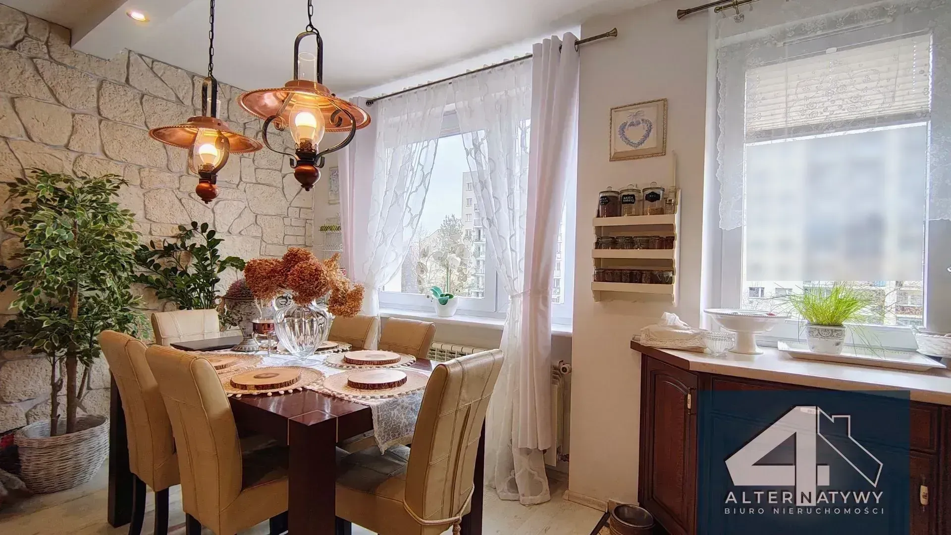 89 m² | Salon z kuchnią + 3 Pokoje | Kopernik 6
