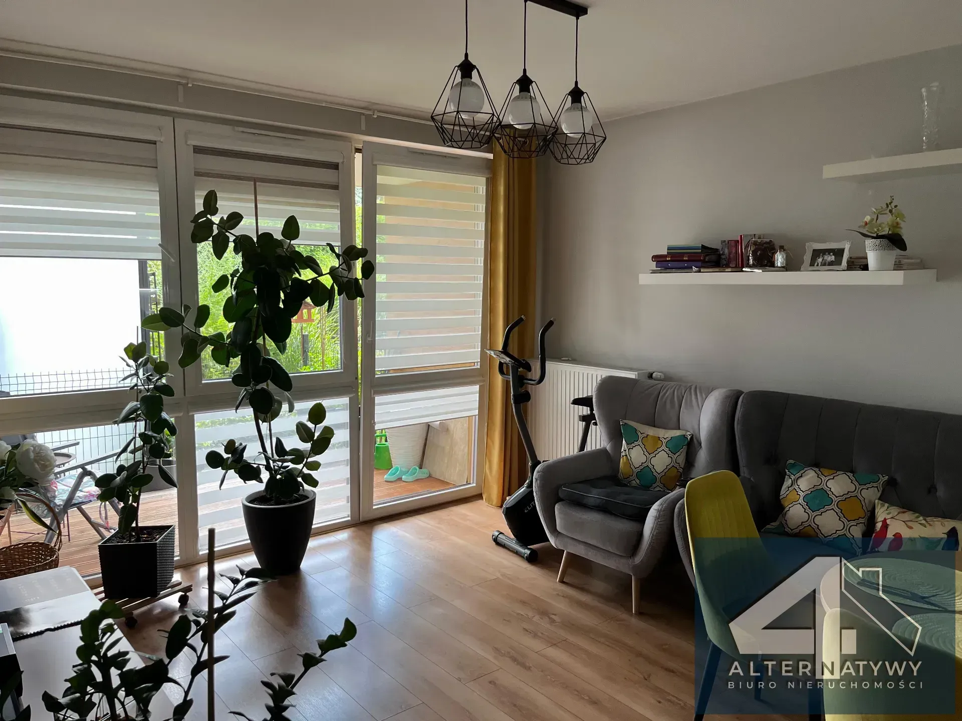 2 pokoje z aneksem+ogródek, Ruczaj, 41m 5