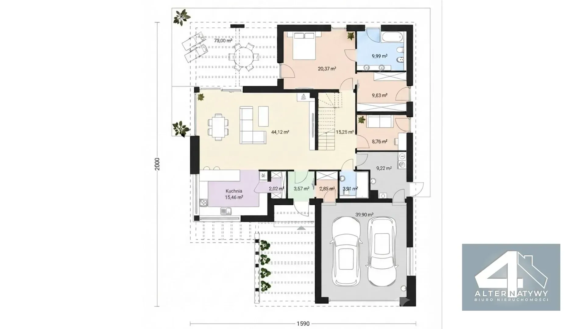 Luksusowy duży Dom blisko Lasu 219m² 28