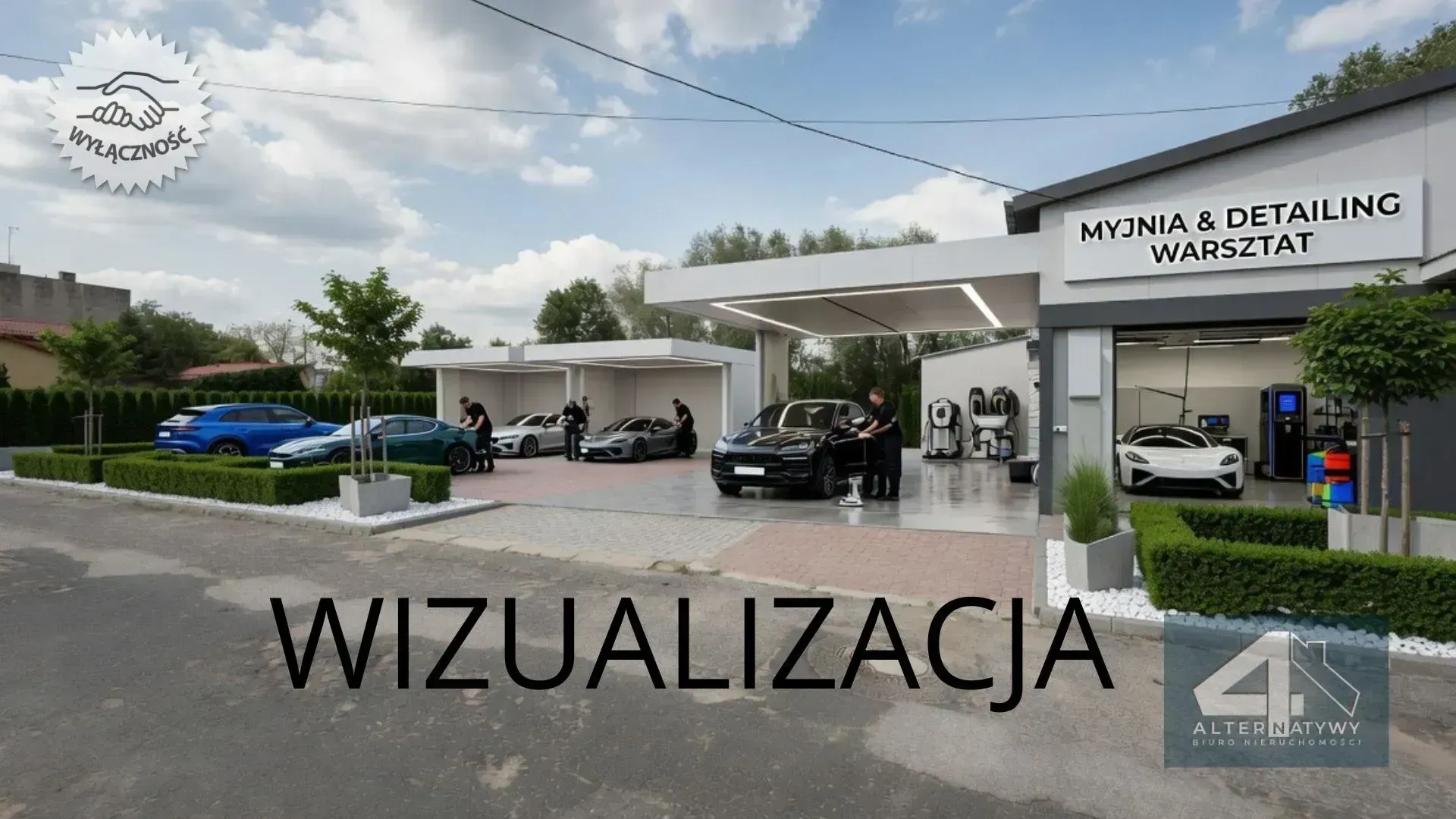 Myjnia + działki 981 m² | Potencjał biznesowy 1