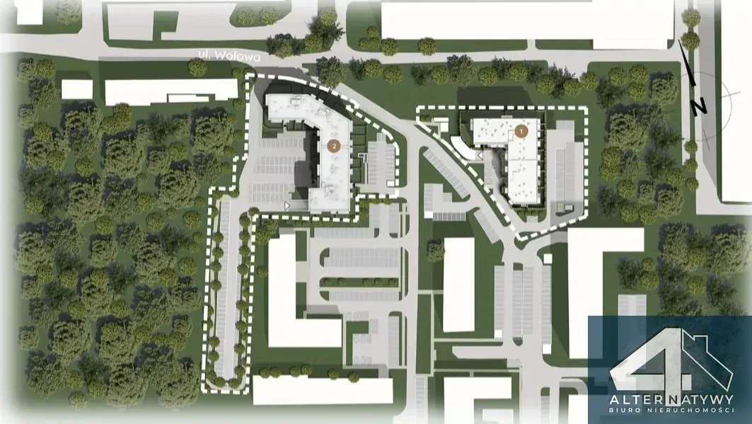 Nowe 4 pokoje w centrum. 3