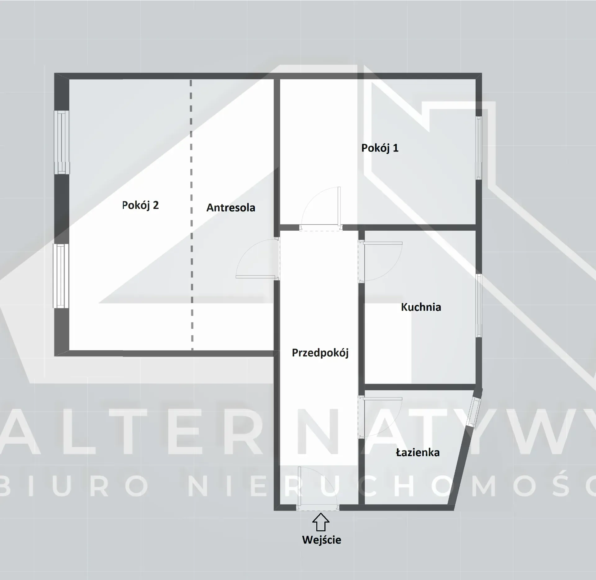 56 m² + antresola | Centrum | Duży potencjał 8