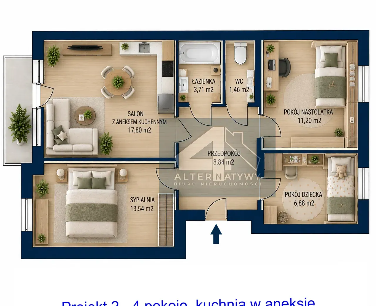 Ruczaj z potencjałem na 4 pokoje 16