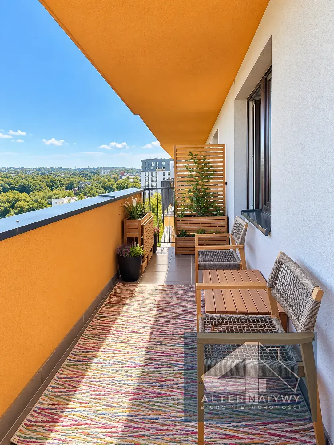 2 pokoje wysoko | zielony balkon + piękny widok 3