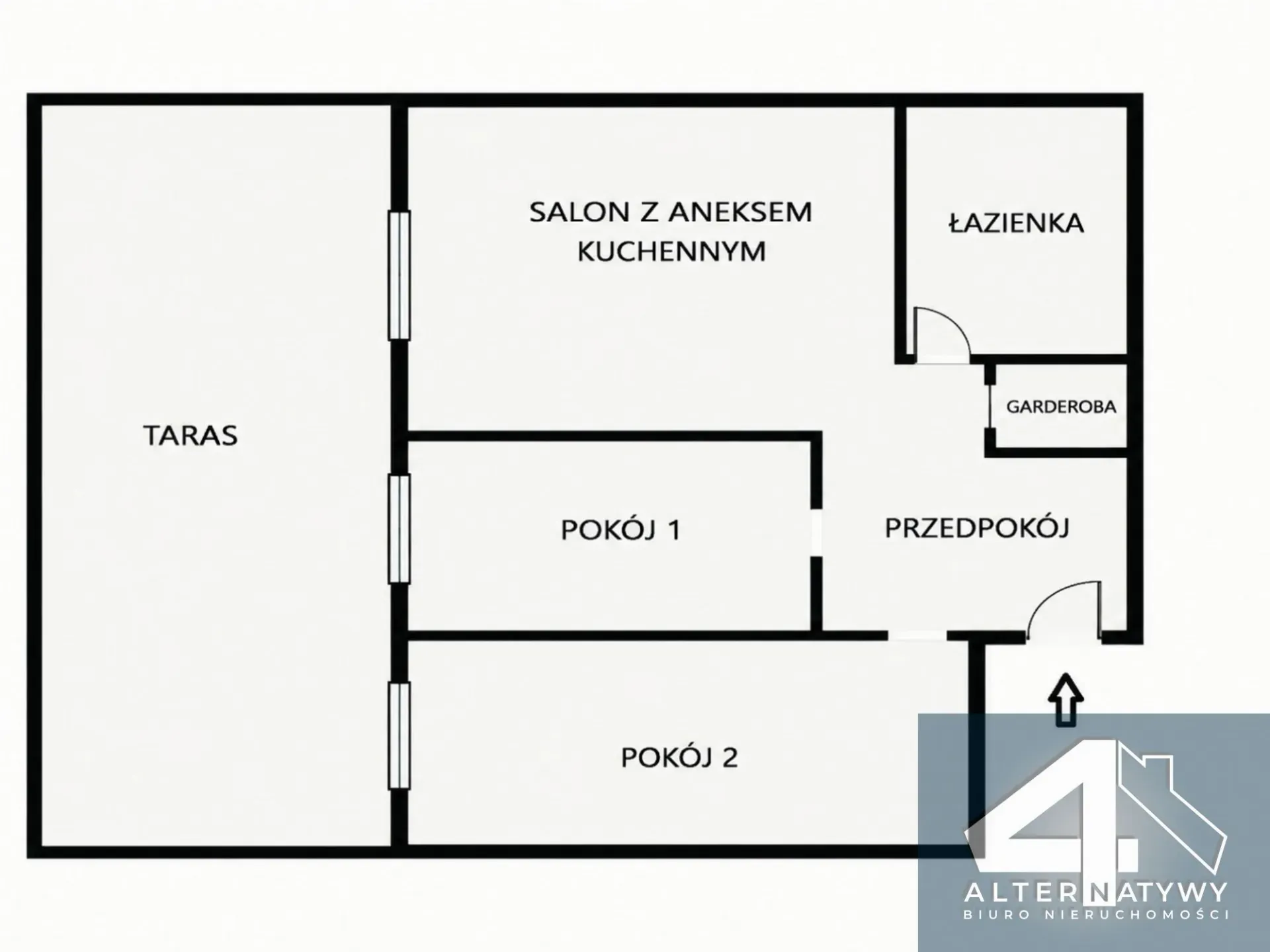 Mieszkanie z gigatycznym tarasem 13