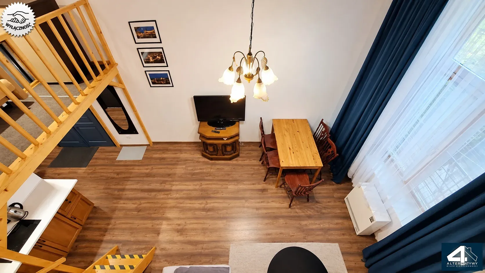 Kraków, Stare Miasto, 33 m², 2 antresole! 3
