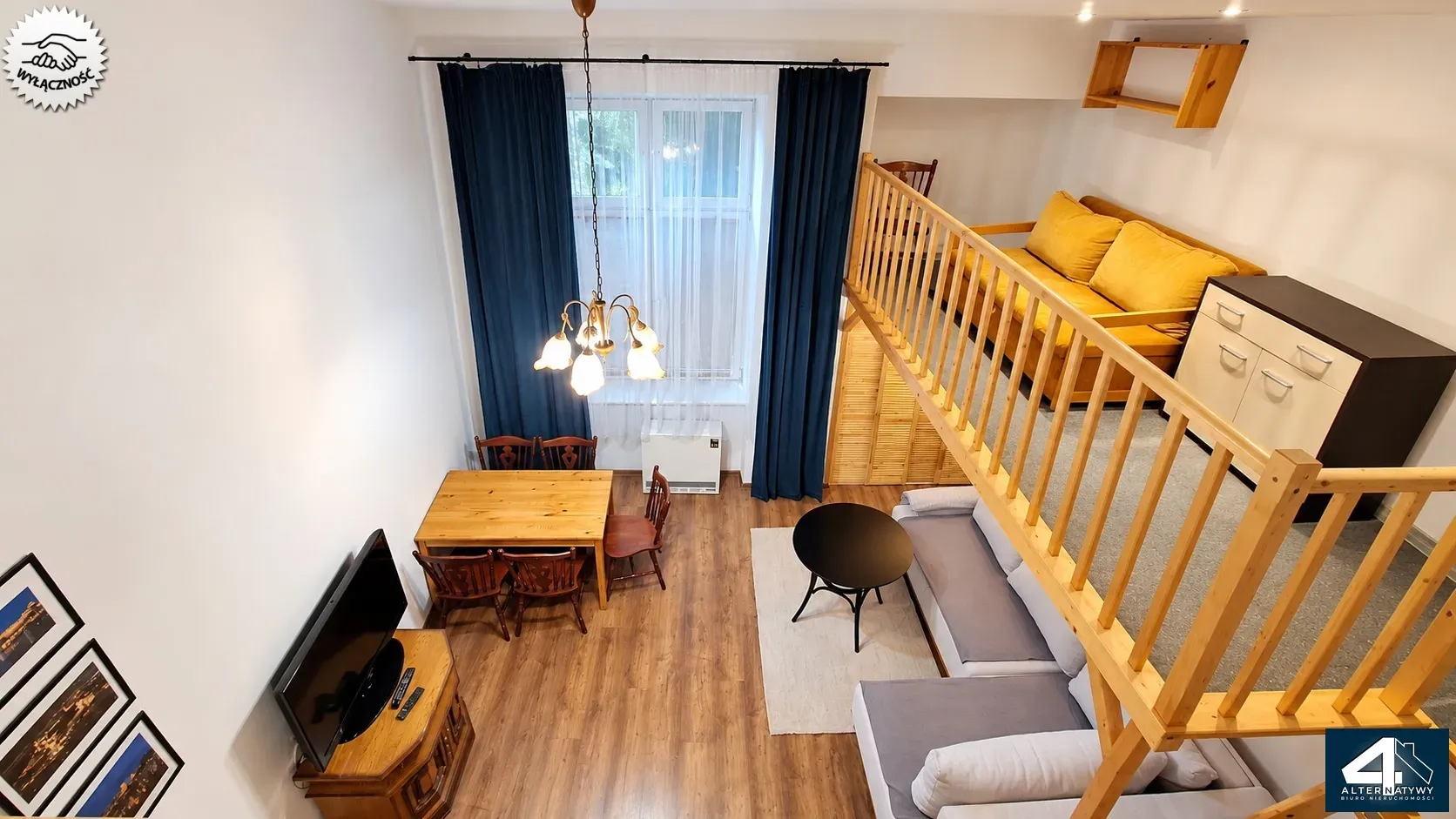 Kraków, Stare Miasto, 33 m², 2 antresole! 4
