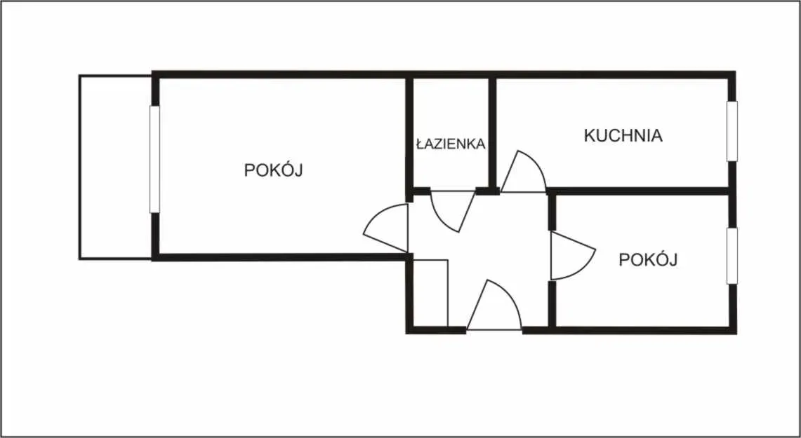 Blisko Krakowa Skawina 2 pokoje 15